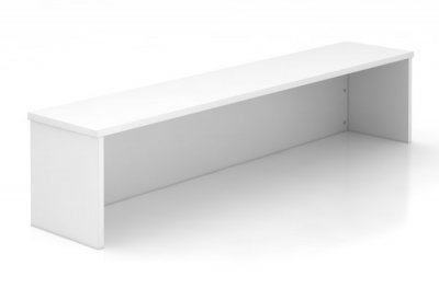 Schreibtischaufsatz System H 160 cm Weiß